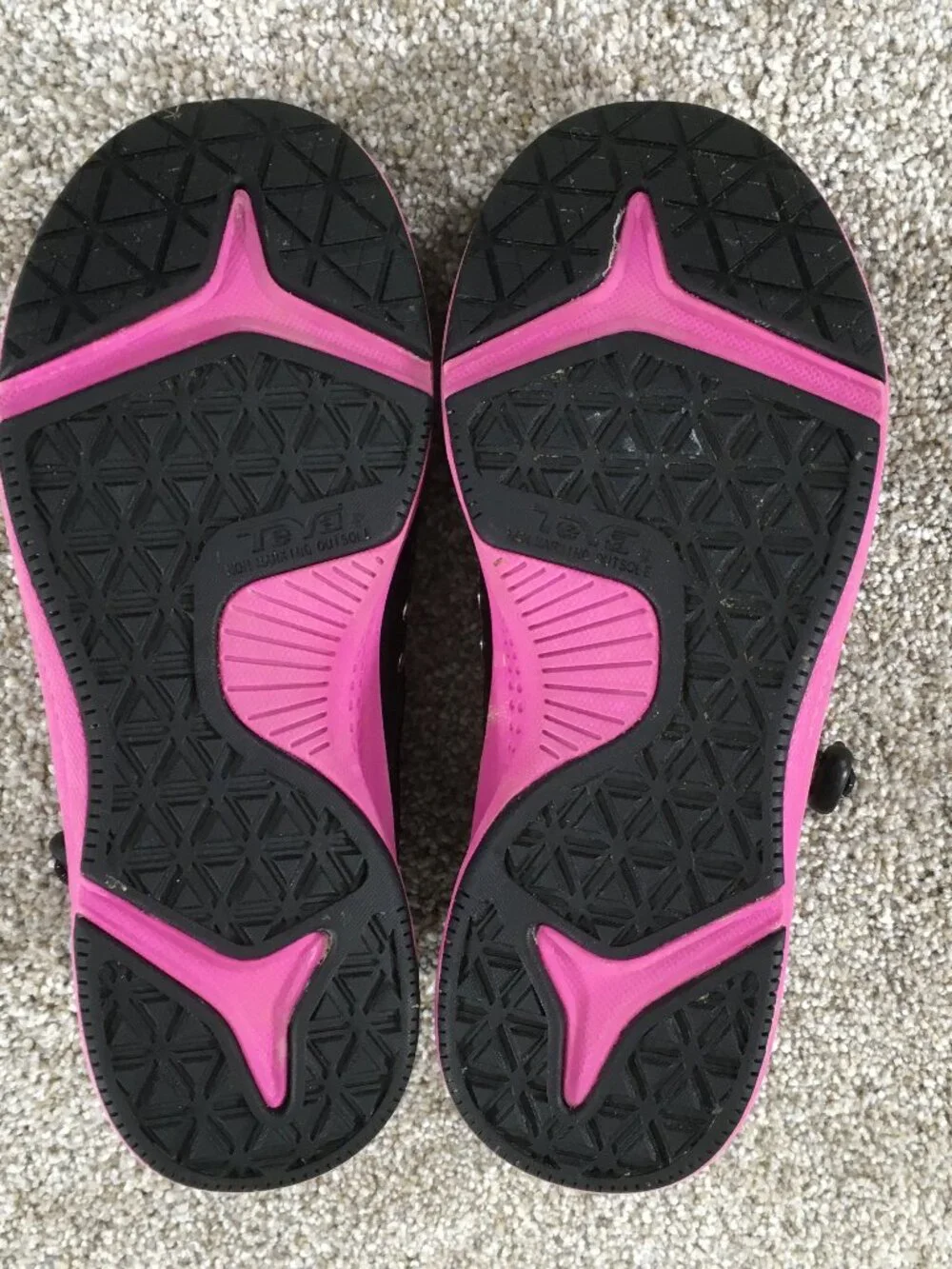 Teva 'Scamper' Water Shoes Kids Girls Size 5 EUR 37 Black Pink
